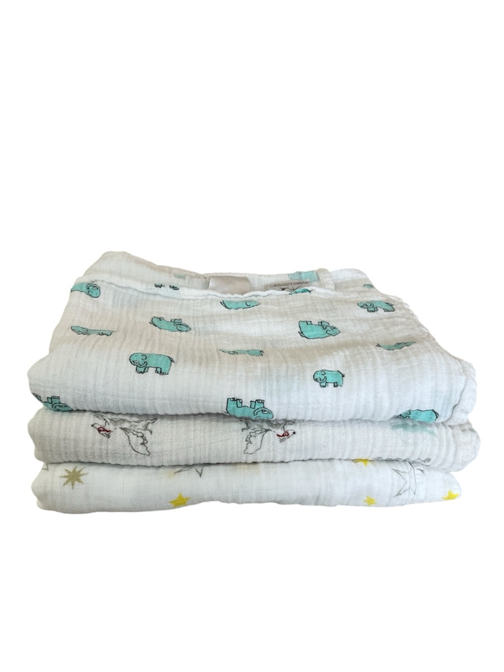 White Muslin Swaddles